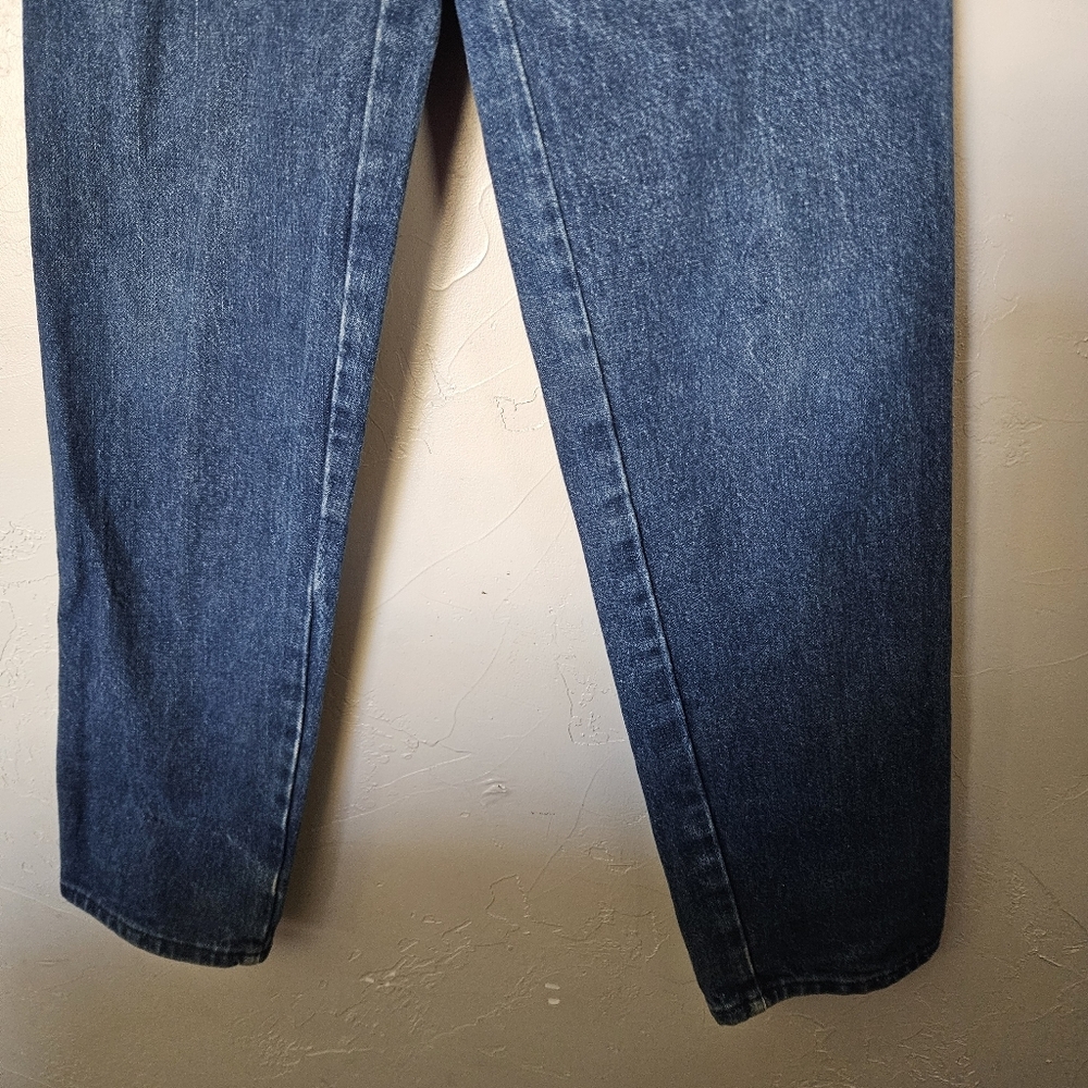 Silver Lake Wrangler Vintage Women's 5/6x36 High-Waisted Button-Fly Blue Jeans - Picture 3 of 8